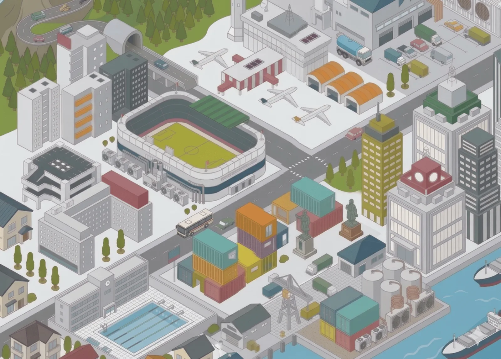 POI Products Supporting the City